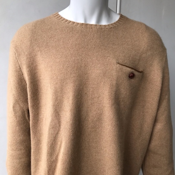 Polo Ralph Lauren Other - Polo Ralph Lauren Cashmere Sweater. Tan. XL